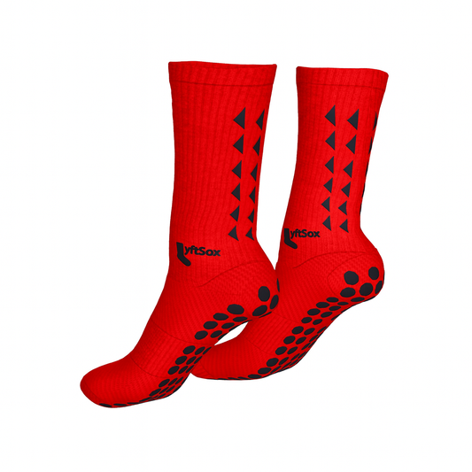 Lyftsox Black on Red
