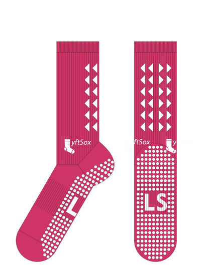 LyftSox White on Pink