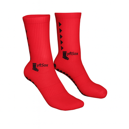 Lyftsox Black on Red