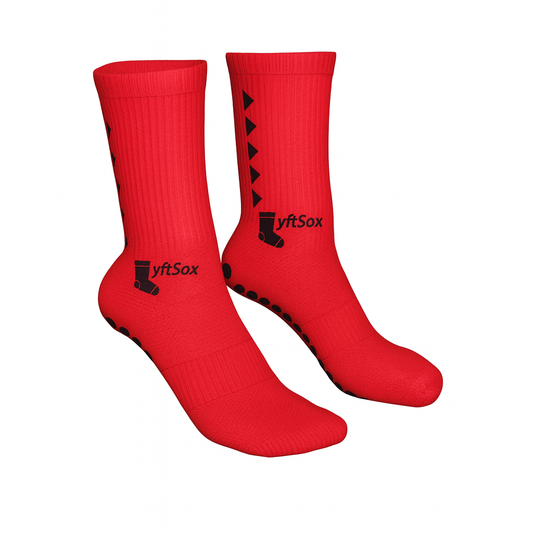 Lyftsox Black on Red