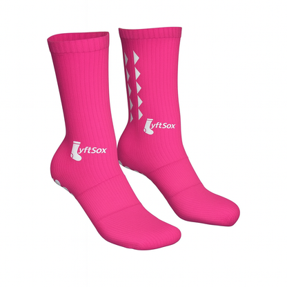 LyftSox White on Pink